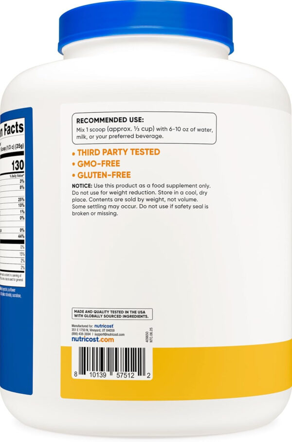 Nutricost Whey Protein Concentrate (Vanilla) 2LBS