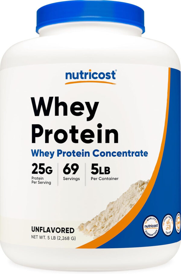 Nutricost Whey Protein Concentrate (Vanilla) 2LBS