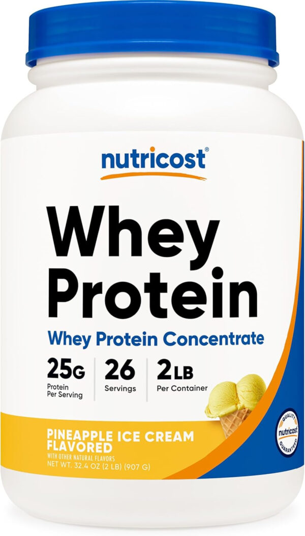 Nutricost Whey Protein Concentrate (Vanilla) 2LBS