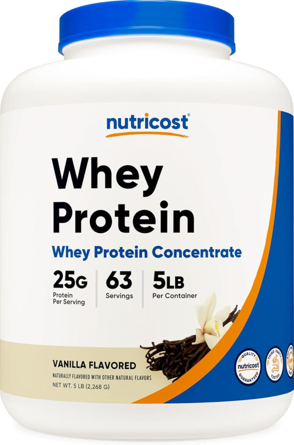 Nutricost Whey Protein Concentrate (Vanilla) 2LBS