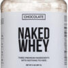 NAKED Whey 2LB 100% Grass Fed Whey Protein Powder - Only 1 Ingredient, Unflavored Whey Protein, Undenatured, Gluten Free, Soy Free, No GMOs, No Preservatives
