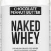 NAKED Whey 2LB 100% Grass Fed Whey Protein Powder - Only 1 Ingredient, Unflavored Whey Protein, Undenatured, Gluten Free, Soy Free, No GMOs, No Preservatives