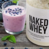 NAKED Whey 2LB 100% Grass Fed Whey Protein Powder - Only 1 Ingredient, Unflavored Whey Protein, Undenatured, Gluten Free, Soy Free, No GMOs, No Preservatives