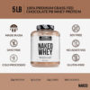 NAKED Whey 2LB 100% Grass Fed Whey Protein Powder - Only 1 Ingredient, Unflavored Whey Protein, Undenatured, Gluten Free, Soy Free, No GMOs, No Preservatives
