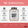 NAKED Whey 2LB 100% Grass Fed Whey Protein Powder - Only 1 Ingredient, Unflavored Whey Protein, Undenatured, Gluten Free, Soy Free, No GMOs, No Preservatives
