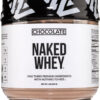 NAKED Whey 2LB 100% Grass Fed Whey Protein Powder - Only 1 Ingredient, Unflavored Whey Protein, Undenatured, Gluten Free, Soy Free, No GMOs, No Preservatives