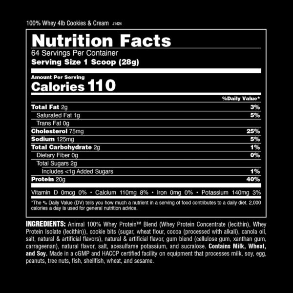 68946e102f72ca3745fe820cd15ddbee097767395194c7cab5e5a.jpg Animal 100% Whey Protein Powder – Whey Blend for Pre Workout or Post Workout, Recovery, or an Anytime Low Sugar Protein Boost Meal Replacement with BCAA Branched Chain Amino Acids – Chocolate, 4 lb