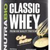 NutraBio Classic Whey Protein Powder- 25G of Protein Per Scoop - Full-Spectrum Amino Acid Profile - No Fillers, Artificial Colors, Preservatives - Low Glycemic Index - Creamy Vanilla, 5 Pounds