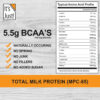 68946eea18648890b34a98151be7a83b044573b9b124865c94e4d.jpg It's Just! - Total Milk Protein Concentrate Powder, Naturally 80% Casein / 20% Whey, rBSH/RBST Hormone Free, No Added Sugar, MPC-85 (1 Pound, Unflavored)