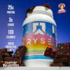 68946fb312154727e99ef3b4976a824045a7e77110c5e1fe7d248.jpg RYSE Loaded Protein Powder - Cinnamon Toast - 25g Whey Protein Isolate & Concentrate with Prebiotic Fiber & MCTs - Low Carb, Low Sugar, Digestive-Friendly - 54 Servings / 4 lb Tub
