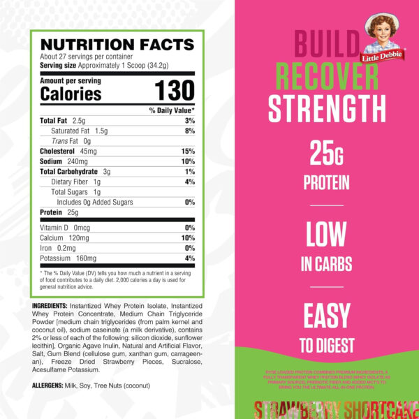 68946fb71f5e0117faffedbbb8b2fc792c095130451eaec383bf2.jpg RYSE Loaded Protein Powder - Cinnamon Toast - 25g Whey Protein Isolate & Concentrate with Prebiotic Fiber & MCTs - Low Carb, Low Sugar, Digestive-Friendly - 54 Servings / 4 lb Tub