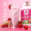 68946fb9b425e568cf42cdb5c5cd96753a2cbc1da32a42cac284c.jpg RYSE Loaded Protein Powder - Cinnamon Toast - 25g Whey Protein Isolate & Concentrate with Prebiotic Fiber & MCTs - Low Carb, Low Sugar, Digestive-Friendly - 54 Servings / 4 lb Tub
