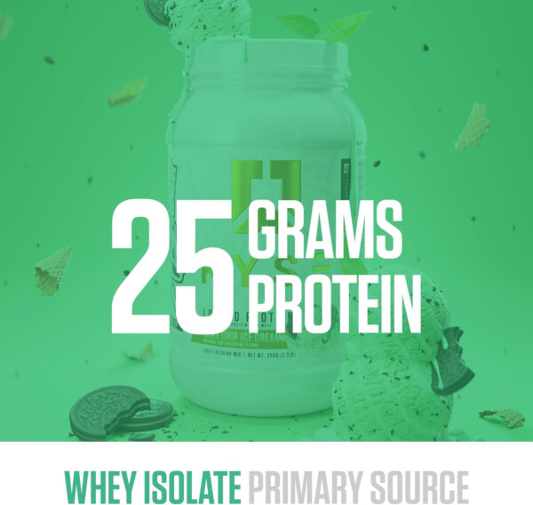 68946ff85b4bec5f2587052fb863db8ddb034b63624e4bcee52bb.jpg RYSE Loaded Protein Powder - Cinnamon Toast - 25g Whey Protein Isolate & Concentrate with Prebiotic Fiber & MCTs - Low Carb, Low Sugar, Digestive-Friendly - 54 Servings / 4 lb Tub