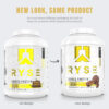 68947006dedb17028d65beb41f8826fa763d5ca1980749aae3f06.jpg RYSE Loaded Protein Powder - Cinnamon Toast - 25g Whey Protein Isolate & Concentrate with Prebiotic Fiber & MCTs - Low Carb, Low Sugar, Digestive-Friendly - 54 Servings / 4 lb Tub