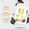 6894700b86dda3943efc5b8c47c3388504c86f70a7e95e44d3bcf.jpg RYSE Loaded Protein Powder - Cinnamon Toast - 25g Whey Protein Isolate & Concentrate with Prebiotic Fiber & MCTs - Low Carb, Low Sugar, Digestive-Friendly - 54 Servings / 4 lb Tub