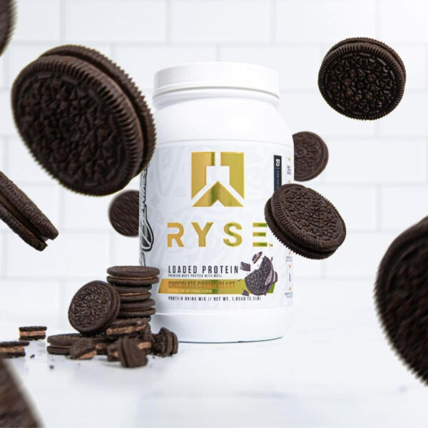 6894700e3d02915e2b3040eaa1c85fedbd74808d86c888b707062.jpg RYSE Loaded Protein Powder - Cinnamon Toast - 25g Whey Protein Isolate & Concentrate with Prebiotic Fiber & MCTs - Low Carb, Low Sugar, Digestive-Friendly - 54 Servings / 4 lb Tub