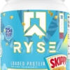 6894701a3453c8d05b586fc66dd53e91c39995abc7dea4f3169de.jpg RYSE Loaded Protein Powder - Cinnamon Toast - 25g Whey Protein Isolate & Concentrate with Prebiotic Fiber & MCTs - Low Carb, Low Sugar, Digestive-Friendly - 54 Servings / 4 lb Tub