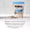 Rise Grass-Fed Whey Protein Powder - Vanilla | 25g Protein No Artificial Flavors, Colors, or Preservatives - Sugar Free, Gluten-Free, Soy Free (2.3 lbs)