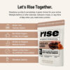 Rise Grass-Fed Whey Protein Powder - Vanilla | 25g Protein No Artificial Flavors, Colors, or Preservatives - Sugar Free, Gluten-Free, Soy Free (2.3 lbs)