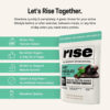 Rise Grass-Fed Whey Protein Powder - Vanilla | 25g Protein No Artificial Flavors, Colors, or Preservatives - Sugar Free, Gluten-Free, Soy Free (2.3 lbs)