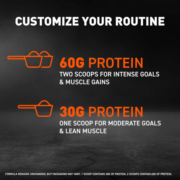 Body Fortress 100% Whey, Premium Protein Powder, Chocolate, 1.78lbs