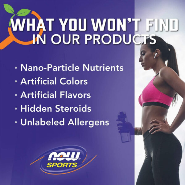 NOW Sports Nutrition, Whey Protein, 26 g With BCAAs, Creamy Vanilla Powder, 6-Pound