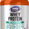 NOW Sports Nutrition, Whey Protein, 26 g With BCAAs, Creamy Vanilla Powder, 6-Pound