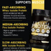 6894711a1a00377b36b4580ed7e008bddd80372a6ca2cc80c5ec2.jpg NATURE TARGET Whey Protein Powder, Unflavored - Whey Protein Isolate, 25g Protein Sugar-Free, 1.1lb