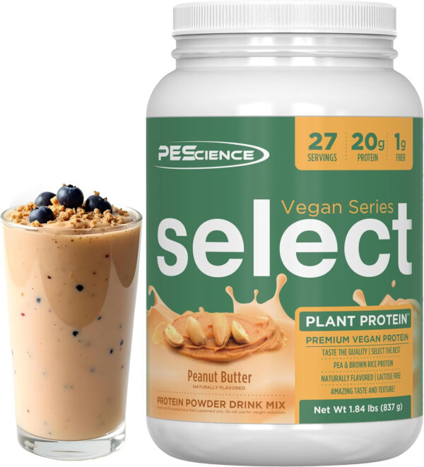 689480a19b16f8bbd23f738148438f609768d1ab3453d77365e83.jpg PEScience Select Vegan Protein Powder, Plant Based with Amazing Taste, Smooth Texture, Pea Protein Brown Rice Blend, Dairy Free, Gluten Free, Soy Free, 5 Servings, Chocolate Bliss