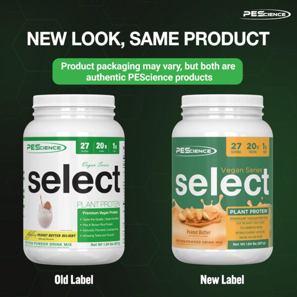 689480a354871d680b09b5b7e753d481828437b004567831801a8.jpg PEScience Select Vegan Protein Powder, Plant Based with Amazing Taste, Smooth Texture, Pea Protein Brown Rice Blend, Dairy Free, Gluten Free, Soy Free, 5 Servings, Chocolate Bliss