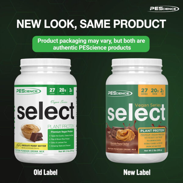 689480c3b1cd120837c7a20d9fed910d685e0b51adccd1865c599.jpg PEScience Select Vegan Protein Powder, Plant Based with Amazing Taste, Smooth Texture, Pea Protein Brown Rice Blend, Dairy Free, Gluten Free, Soy Free, 5 Servings, Chocolate Bliss