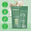 689480d37078f1bf4eca40ff2162b038ba22c006f28d7e2226b4e.jpg PEScience Select Vegan Protein Powder, Plant Based with Amazing Taste, Smooth Texture, Pea Protein Brown Rice Blend, Dairy Free, Gluten Free, Soy Free, 5 Servings, Chocolate Bliss