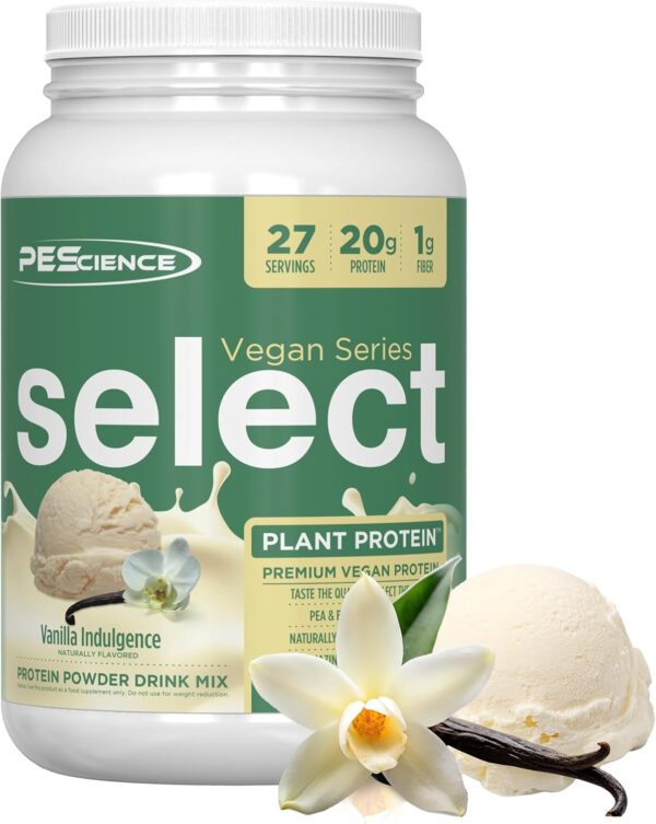 689480f427b83bf294e25fa72e07ec9aab8d45a3e0c4efcefd11d.jpg PEScience Select Vegan Protein Powder, Plant Based with Amazing Taste, Smooth Texture, Pea Protein Brown Rice Blend, Dairy Free, Gluten Free, Soy Free, 5 Servings, Chocolate Bliss