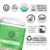 Brown Rice Protein Powder with Bcaa & Amino Acids Raw Rice Protein Shake Gluten Free Low Carb Dairy Free | Plant Based Classic Sprouted Brown Rice Protein Powder Natural 375g by Sunwarrior