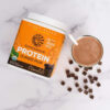 Brown Rice Protein Powder with Bcaa & Amino Acids Raw Rice Protein Shake Gluten Free Low Carb Dairy Free | Plant Based Classic Sprouted Brown Rice Protein Powder Natural 375g by Sunwarrior
