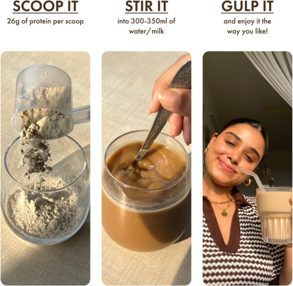 No-Nonsense Plant Protein, 21g Organic Brown Rice & Pea Isolate, Plant Based, Vegan, Gluten/Dairy Free, Sugar Free, Vanilla Latte, 1.1lb (1pk, 13 Servings)