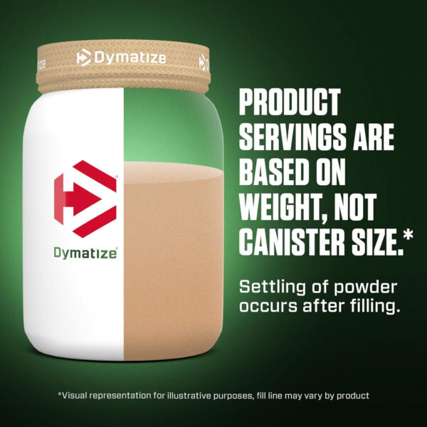 68948411023f45bfe9981e3d13c3b411e26c94ba765c01c512924.jpg Dymatize Vegan Plant Protein, Smooth Vanilla, 25g Protein, 4.8g BCAAs, Complete Amino Acid Profile, 15 Servings