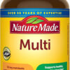 Nature Made Multivitamin Tablets with Iron, Multivitamin for Women and Men for Daily Nutritional Support, Nature Made Multi Vitamins for Adults, 130 Tablets, 130 Day Supply