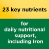 Nature Made Multivitamin Tablets with Iron, Multivitamin for Women and Men for Daily Nutritional Support, Nature Made Multi Vitamins for Adults, 130 Tablets, 130 Day Supply