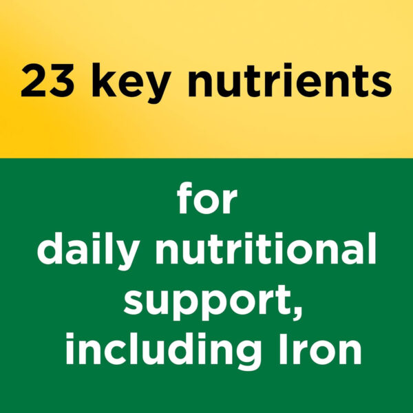 Nature Made Multivitamin Tablets with Iron, Multivitamin for Women and Men for Daily Nutritional Support, Nature Made Multi Vitamins for Adults, 130 Tablets, 130 Day Supply