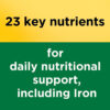 Nature Made Multivitamin Tablets with Iron, Multivitamin for Women and Men for Daily Nutritional Support, Nature Made Multi Vitamins for Adults, 130 Tablets, 130 Day Supply