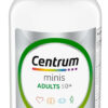 Centrum Minis Silver Multivitamin Tablet for Adults 50 Plus, Multimineral Supplement, Vitamin D3, B-Vitamins, Gluten Free, Non-GMO Ingredients, Supports Memory and Cognition in Older Adults - 320 Ct