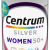Centrum Silver Women's Multivitamin for Women 50 Plus, Multivitamin/Multimineral Supplement with Vitamin D3, B Vitamins, Non-GMO Ingredients, Supports Memory and Cognition in Older Adults - 200 Ct