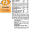 One-Daily Multivitamins with Minerals for Men & Women (100 Tablets) by GeriCare| High-Potency Multi-Vitamin & Multimineral Dietary Supplement for Immunity, Energy| Complete Daily Nutritional Support