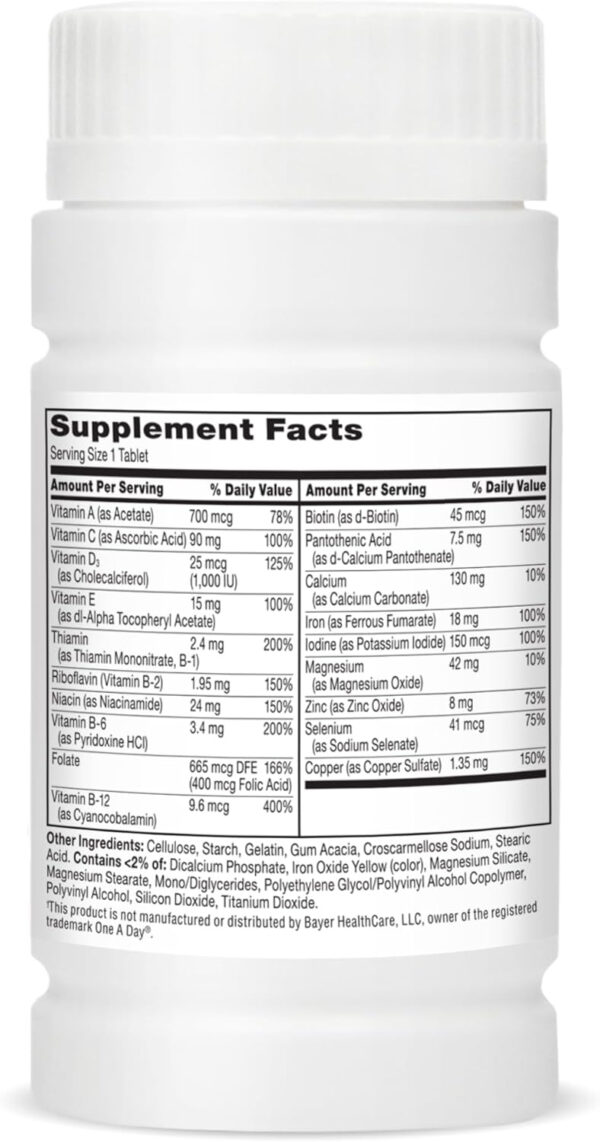 21st Century One Daily Women's Tablets, 100 Count