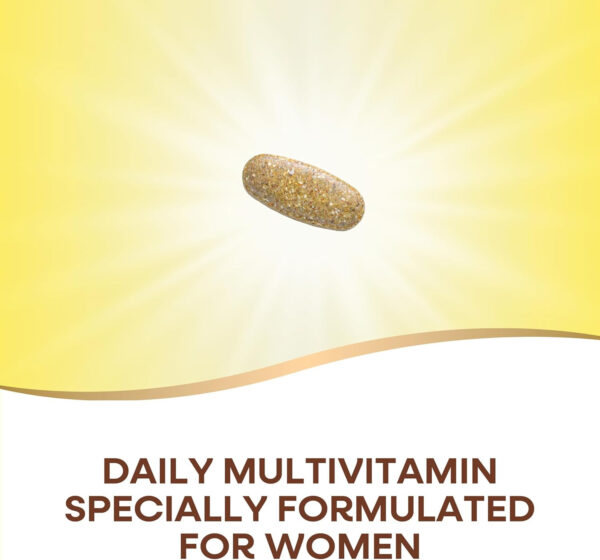 Nature's Way Alive! Women's Daily Ultra Multivitamin, High Potency Formula, Promotes Energy Metabolism and Muscle Function*, Women's Vitamins, Methylated Vitamin B12, 60 tablets