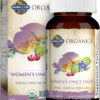 689489d77b72adeed2da3bc2372170ac431eaf9a6d59e7e1cc390.jpg Garden of Life Multivitamin for Women - Organics Women's Once Daily Multi - 60 Tablets, Whole Food Multi with Iron, Biotin, Vegan Organic Vitamin for Women's Health, Energy Hair Skin and Nails