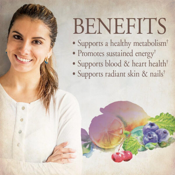 689489da18d64e6921fd301b13b33051d40821d8a6f22c3b79100.jpg Garden of Life Multivitamin for Women - Organics Women's Once Daily Multi - 60 Tablets, Whole Food Multi with Iron, Biotin, Vegan Organic Vitamin for Women's Health, Energy Hair Skin and Nails