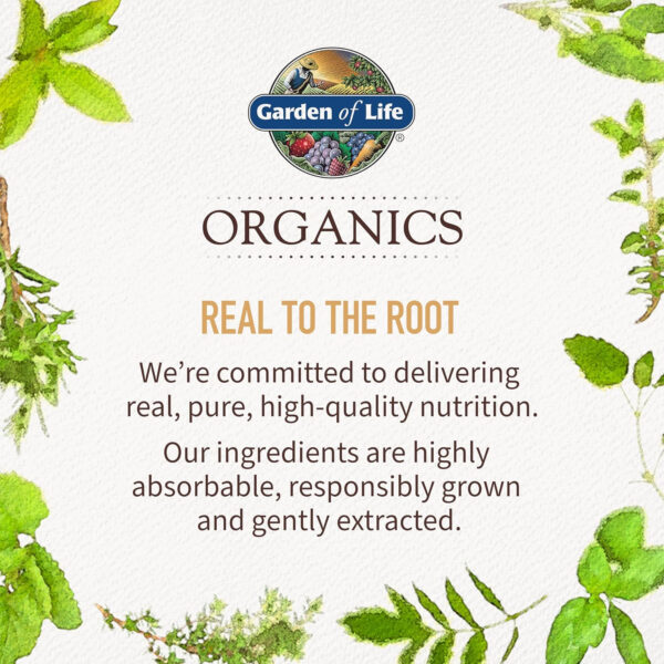 689489e0de7ffd1d14dc239f07da85775e7bdf485d0357e603181.jpg Garden of Life Multivitamin for Women - Organics Women's Once Daily Multi - 60 Tablets, Whole Food Multi with Iron, Biotin, Vegan Organic Vitamin for Women's Health, Energy Hair Skin and Nails