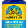 68948a4ee3c4409756b3d126cf567690b01ff402a787c43b244f7.jpg Nature's Life Mighty Mini Vite - Daily Multivitamin for Women and Men - Vitamin D and B Complex - Immunity and Energy Metabolism Support - Lab Verified - 120 Servings, 240 Micro Tablets